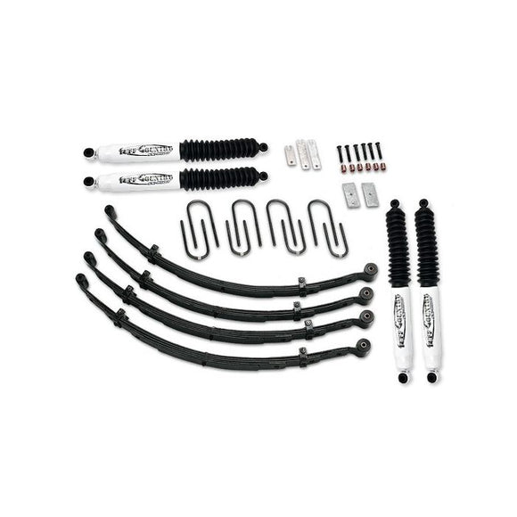 Tuff Country 76-86 Jeep CJ5 2.5in Suspension Lift Kit EZ-Ride (SX8000 Shocks)