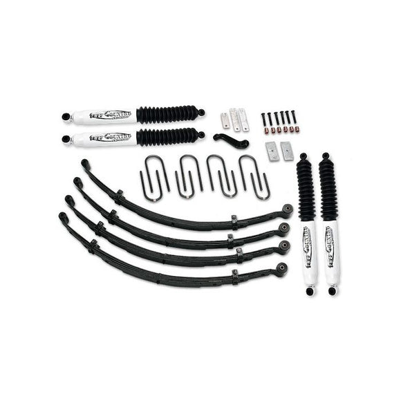 Tuff Country 76-86 Jeep CJ5 4in Lift Kit EZ-Ride (SX8000 Shocks)