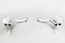 Remus 2013 Maserati Ghibli III (Excl 2017) 3.0L Axle Back Exhaust w/Chrome Tail Pipe Set