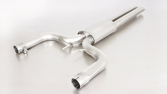 Remus 2013 Maserati Ghibli (Excl 2017) 3.0L Axle Back Exhaust w/Front Silencer/Chrome Tail Pipe Set