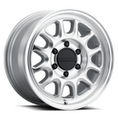 Raceline 958MC Rogue 17x8.5in / 6x135 BP / 0mm Offset / 87.1mm Bore - Machined Finish Wheel-1