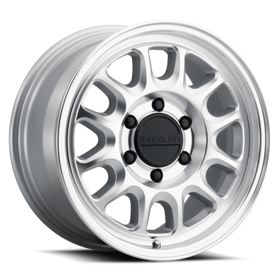 Raceline 958MC Rogue 17x8.5in / 6x135 BP / 0mm Offset / 87.1mm Bore - Machined Finish Wheel