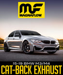 MAGNAFLOW TOURING SERIES CAT-BACK EXHAUST SYSTEM: 2015–2019 BMW M3/M4-2