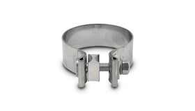 Vibrant SS Accuseal Exhaust Seal Clamp for 2.5in OD Tubing (1in wide band) - 0