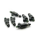 DeatschWerks Mitsubishi 90-01 3000GT 3.0TT 800cc Low Impedance Top Feed Injectors (Matched Set of 6)-1
