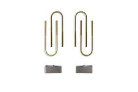 MaxTrac 82-04 Chevrolet S10 2WD 2in Rear Lowering Blocks & U-Bolts