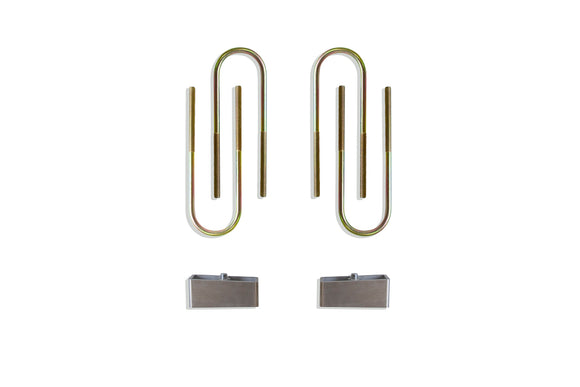 MaxTrac 82-04 Chevrolet S10 2WD 2in Rear Lowering Blocks & U-Bolts