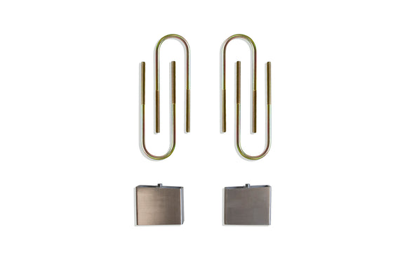 MaxTrac 82-04 Chevrolet S10 2WD 4in Rear Lowering Blocks & U-Bolts