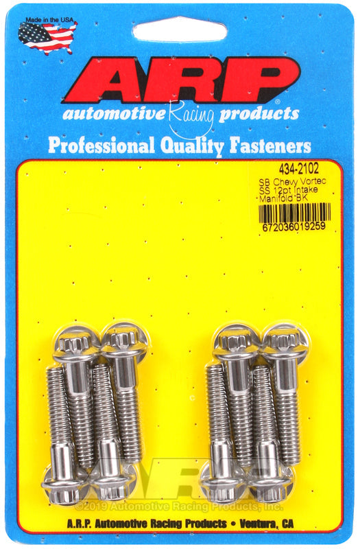 ARP SB Chevy Vortec SS 12pt Intake Manifold Bolt Kit