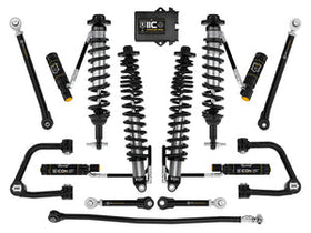 ICON 21-23 Ford Bronco Sasquatch 2-3in Lift Stage 8 Suspension System Tubular Heavy Rate