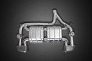 BMW 435i Twin Sound Exhaust System, Mid-Pipes, And Rear Skirt Diffuser (Inc. Remote)-4