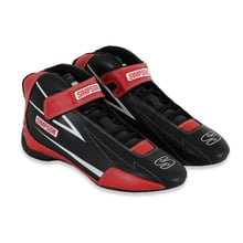 SIMPSON SUPERCOIL RACE SHOES BLACK/RED 10