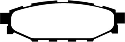 EBC Brakes Redstuff Brake Pads (Rear) | 2015+ Subaru WRX