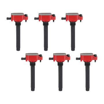 MSD Coils. Red. Chrysler V6 11-16. 6-Pack