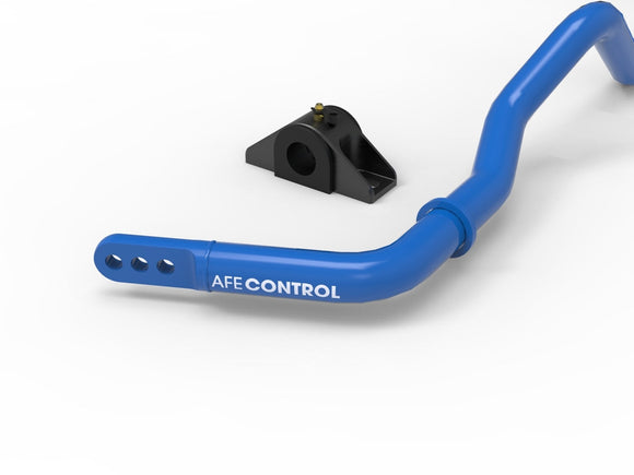 aFe 16-21 Infiniti Q50/Q60 3.0L (tt) Rear Sway Bar Blue
