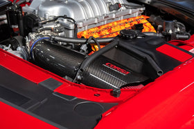 Corsa 19-23 Dodge Challenger SRT/Hellcat/Redeye/Demon Carbon Fiber Intake w/ MaxFlow Oiled Filter - 0