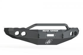 Road Armor 02-05 Dodge 1500 Stealth Front Winch Bumper w/Pre-Runner Guard - Tex Blk