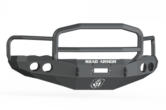 Road Armor 02-05 Dodge 1500 Stealth Front Winch Bumper w/Lonestar Guard - Tex Blk