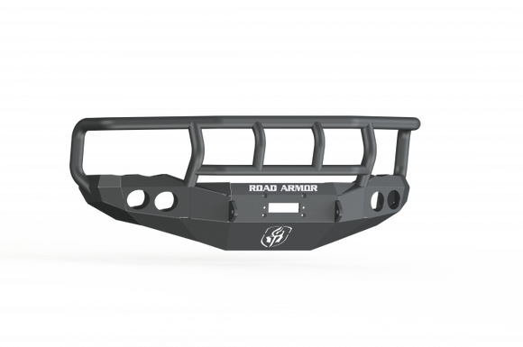 Road Armor 03-05 Dodge 2500 Stealth Front Winch Bumper w/Titan II Guard - Tex Blk