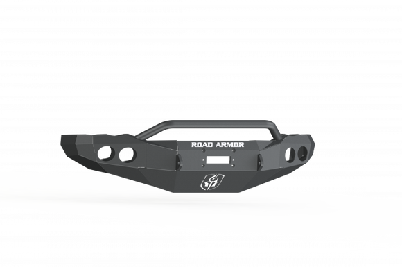 Road Armor 03-05 Dodge 2500 Stealth Front Winch Bumper w/Pre-Runner Guard - Tex Blk