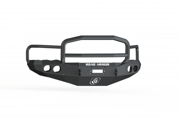 Road Armor 03-05 Dodge 2500 Stealth Front Winch Bumper w/Lonestar Guard - Tex Blk