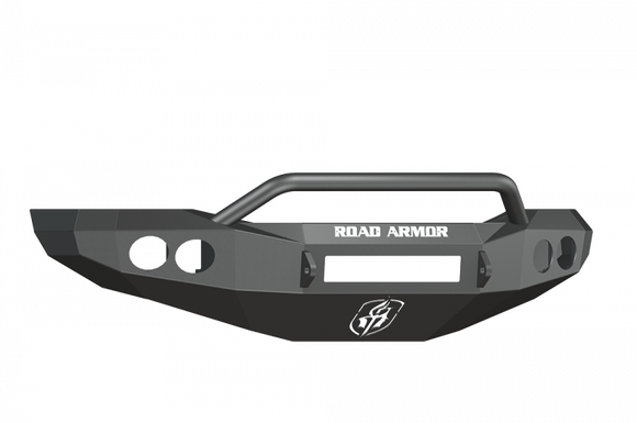Road Armor 06-09 Dodge 2500 Stealth Front Bumper w/Pre-Runner Guard - Tex Blk