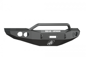 Road Armor 06-09 Dodge 2500 Stealth Front Winch Bumper w/Pre-Runner Guard - Tex Blk