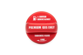OLM Anodized Red Fuel Cap Cover - 15 WRX STI 13 FT86 13 Crosstrek 14 Forester 12 Impreza