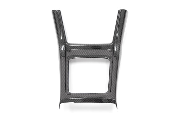 OLM LE Dry Carbon MT Shifter Console Cover - 15 WRX MT