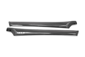 OLM LE Dry Carbon Front Door Trim Upper Panels - 15 WRX STI