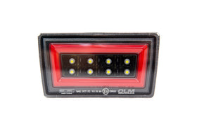OLM NB R F1 Rear Brake Light (Clear Lens Gloss Black Base Red Bar) - 15 WRX STI