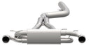 Kooks 3-1/2" x 3" SS Cat-Back Exhaust with Polished Tips. 2020 Toyota Supra.-1