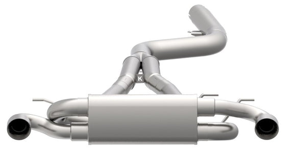 Kooks 3-1/2" x 3" SS Cat-Back Exhaust with Polished Tips. 2020 Toyota Supra.