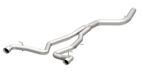 Kooks 3-1/2" x 3" SS Muffler Delete Cat-Back with Polished Tips. 2020 Toyota Supra. - 0