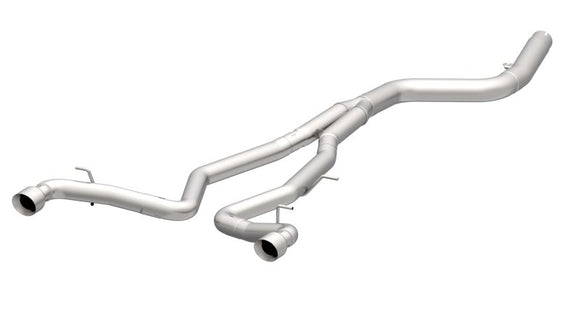 Kooks 3-1/2" x 3" SS Muffler Delete Cat-Back with Polished Tips. 2020 Toyota Supra.