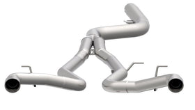 Kooks 3-1/2" x 3" SS Muffler Delete Cat-Back with Polished Tips. 2020 Toyota Supra.
