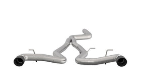 Kooks 3-1/2" x 3" SS Muffler Delete Cat-Back with Black Tips. 2020 Toyota Supra.