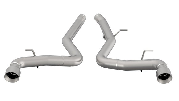 Kooks 3" Muffler Delete Axle-Back Exhaust with Polished Tips. 2020 Toyota Supra.
