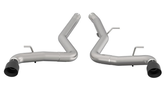 Kooks 3" Muffler Delete Axle-Back Exhaust with Black Tips. 2020 Toyota Supra.