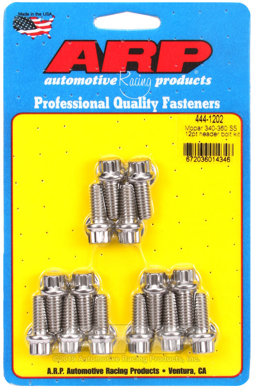 ARP Mopar 340-360 SS 12pt Header Bolt Kit