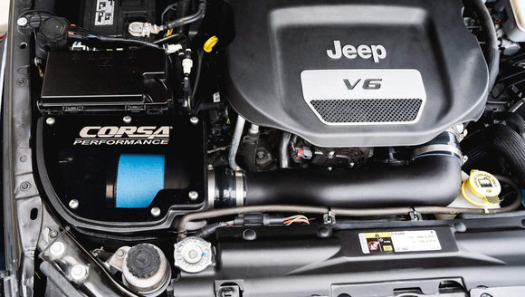 Corsa 12-13 Jeep Wrangler JK 3.6L V6 Air Intake