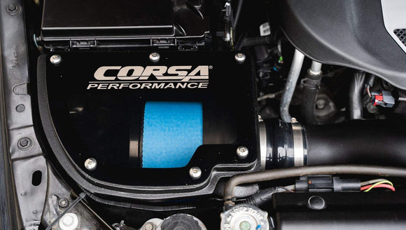Corsa 2012-2018 Jeep Wrangler JK 3.6L V6 Cold Air Intake with DryTech Filter