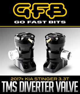 GO FAST BITS MACH 2 TMS DIVERTER VALVES: 2017+ KIA STINGER 3.3T - 0