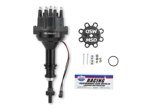 MSD Black Dist. Ford 351W.ProBllt.SML.STL GR