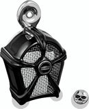 Kuryakyn Mach 2 Horn Cover Chrome With Black Mesh-1