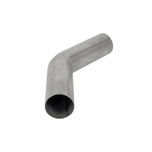Kooks Universal 2-1/2" 304 Stainless 45 Degree Bend. 16 Ga Mandrel Bent Tubing. 3.00" CLR