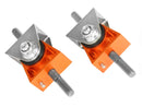 aFe Control PFADT Series Engine Mount Set; Chevrolet Corvette (C5/C6) 97-13 Orange-1
