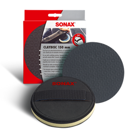 SONAX Clay Disc 150mm w Hook & Loom Velcro