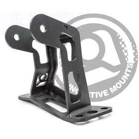 Innovative 02-06 Acura RSX K-Series Black Steel AT to Manual Conversion Bracket (Non-Type S)
