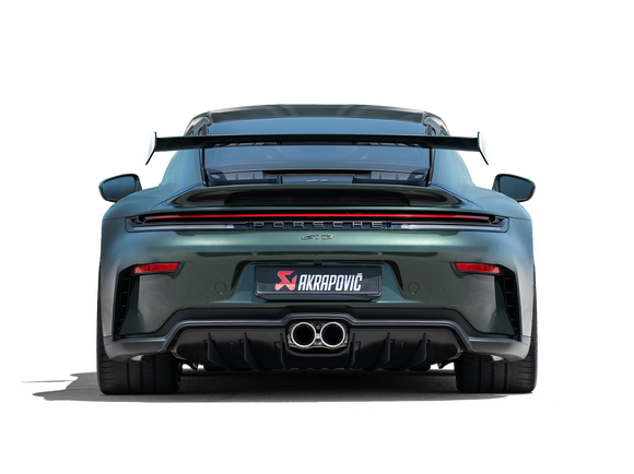 Akrapovic 21-26 Porsche 911 GT3/GT3 RS (992) Slip-On Race Line (Titanium) w/Titanium Tips